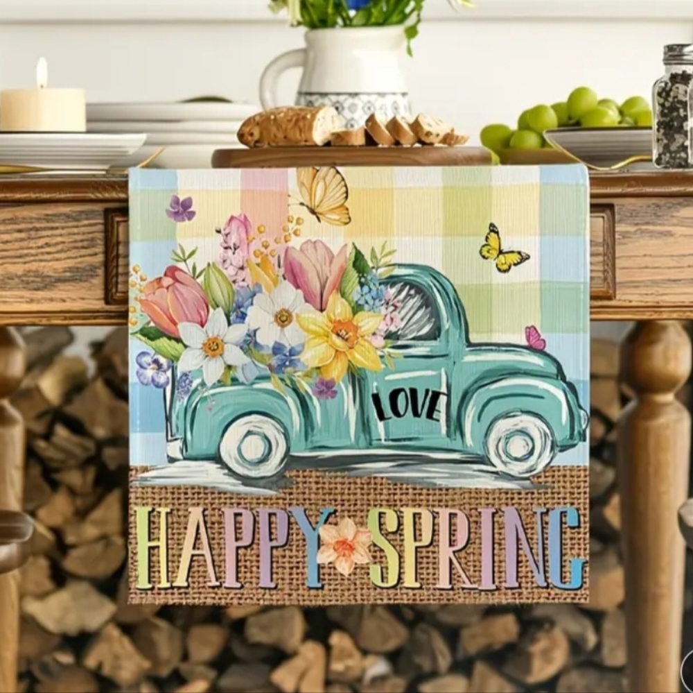 Spring Table Runner - Picture 5 of 8